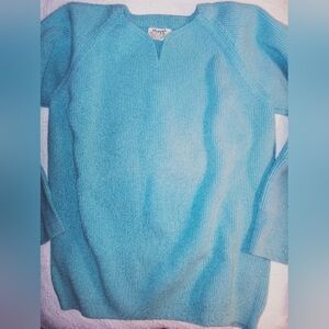 Meggi Vintage 1950's Women's Blue Ski Sweater